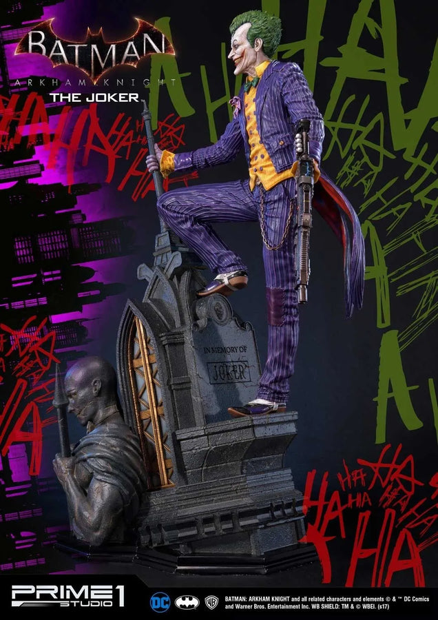 The Joker (Regular Version) Batman: Arkham Knight – Prime1Studio – ActionFigure Brasil