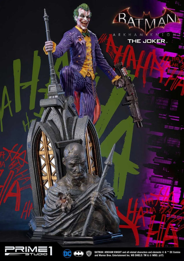 The Joker (Regular Version) Batman: Arkham Knight – Prime1Studio – ActionFigure Brasil