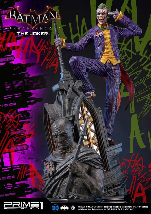 The Joker (Regular Version) Batman: Arkham Knight – Prime1Studio – ActionFigure Brasil