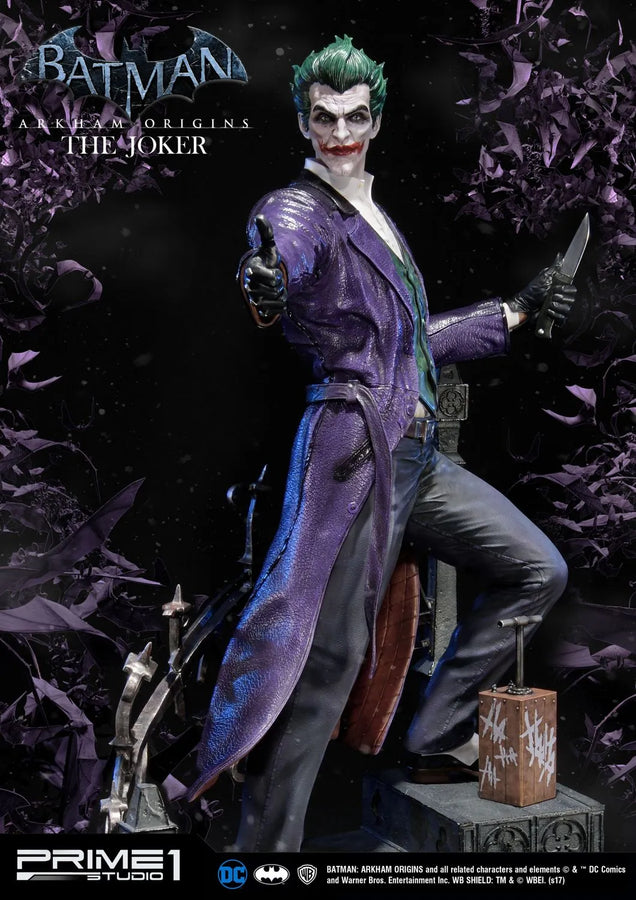 The Joker (Regular Version) Batman: Arkham Origins – Prime1Studio – ActionFigure Brasil