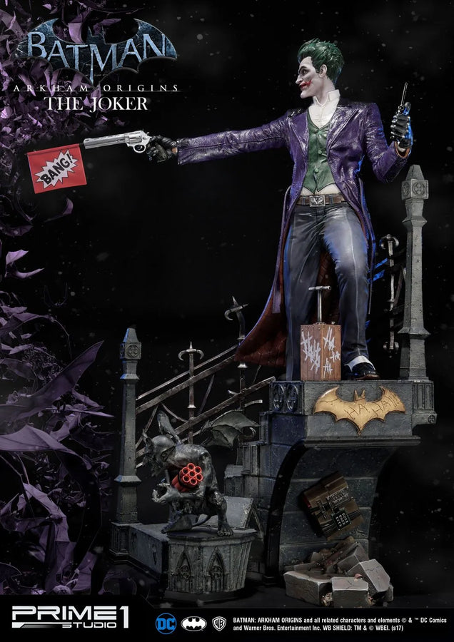 The Joker (Regular Version) Batman: Arkham Origins – Prime1Studio – ActionFigure Brasil