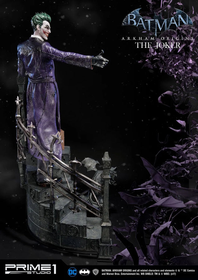 The Joker (Regular Version) Batman: Arkham Origins – Prime1Studio – ActionFigure Brasil