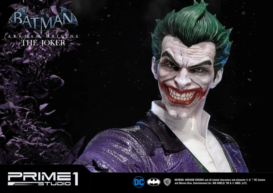 The Joker (Regular Version) Batman: Arkham Origins – Prime1Studio – ActionFigure Brasil