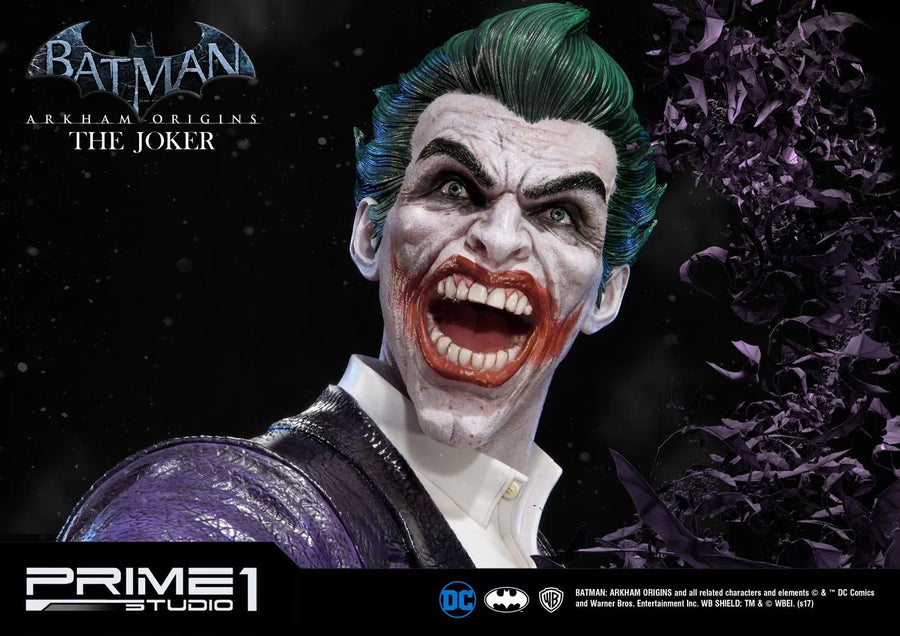 The Joker (Regular Version) Batman: Arkham Origins – Prime1Studio – ActionFigure Brasil