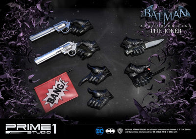 The Joker (Regular Version) Batman: Arkham Origins – Prime1Studio – ActionFigure Brasil
