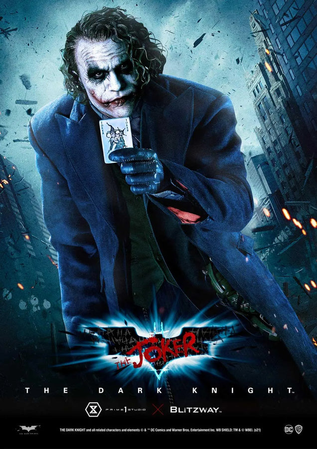 The Joker (Regular Version) The Dark Knight (Film) – Prime1Studio – ActionFigure Brasil