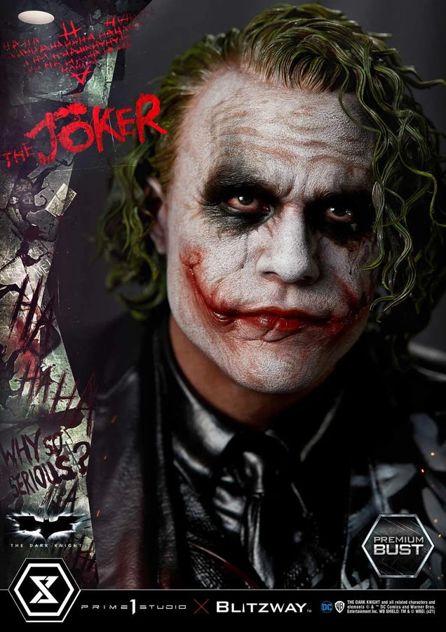 The Joker (Regular Version) The Dark Knight (Film) – Prime1Studio – ActionFigure Brasil