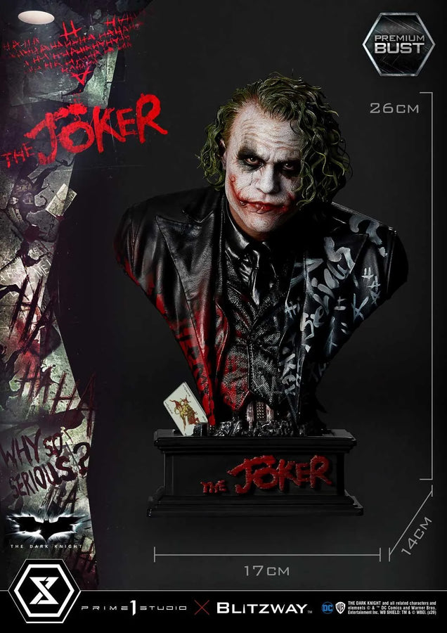 The Joker (Regular Version) The Dark Knight (Film) – Prime1Studio – ActionFigure Brasil