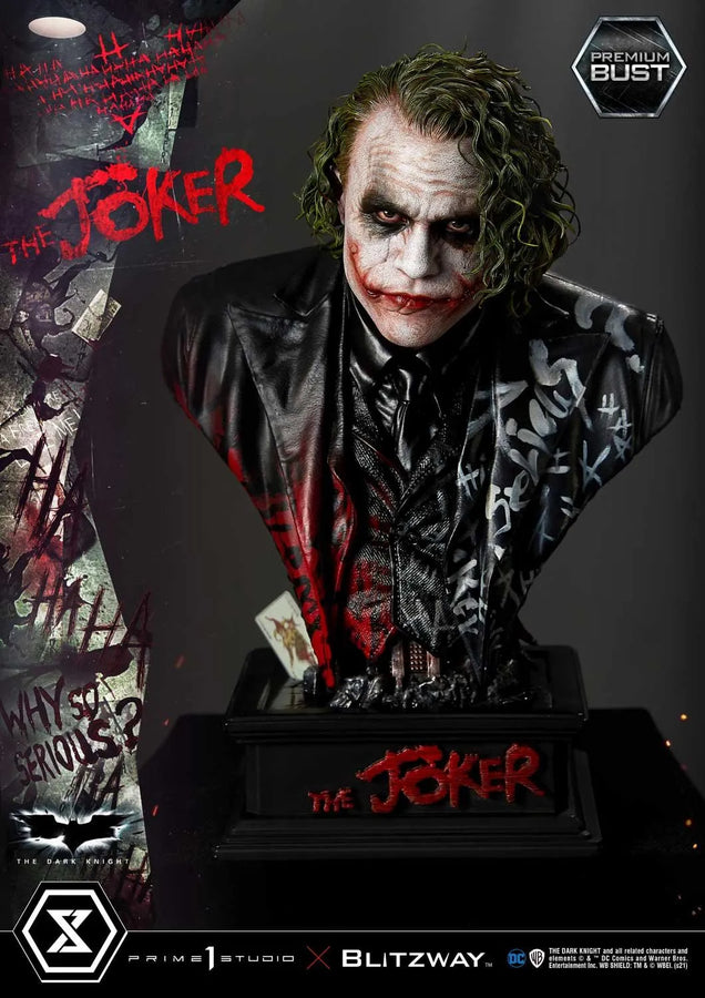 The Joker (Regular Version) The Dark Knight (Film) – Prime1Studio – ActionFigure Brasil