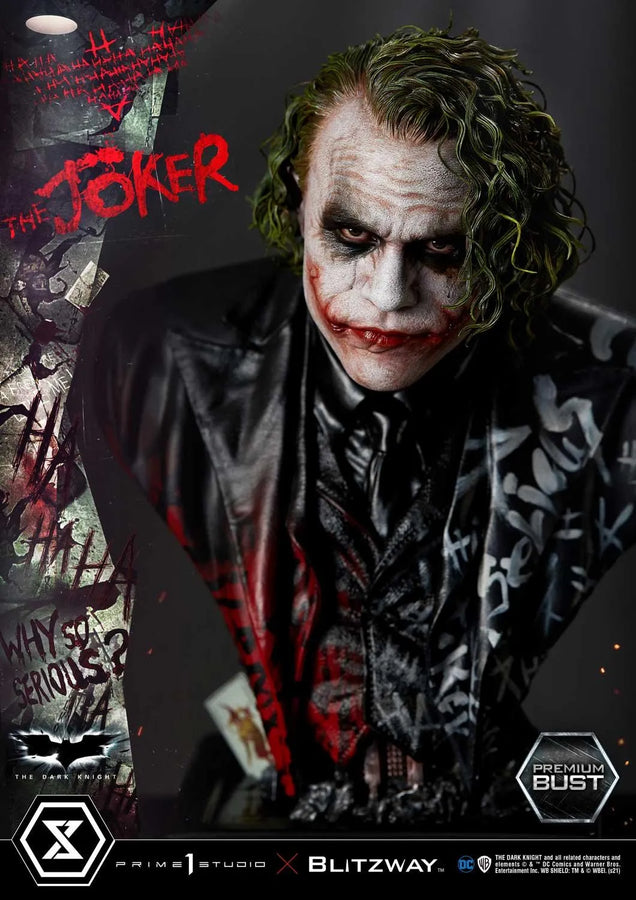 The Joker (Regular Version) The Dark Knight (Film) – Prime1Studio – ActionFigure Brasil