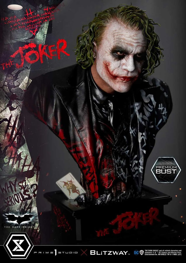 The Joker (Regular Version) The Dark Knight (Film) – Prime1Studio – ActionFigure Brasil