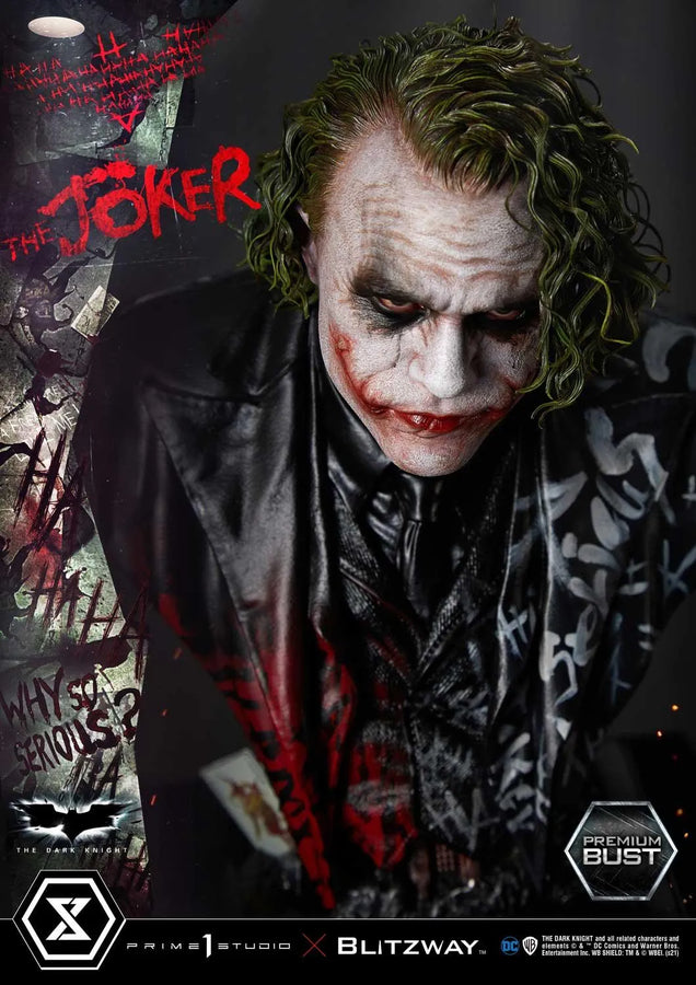 The Joker (Regular Version) The Dark Knight (Film) – Prime1Studio – ActionFigure Brasil