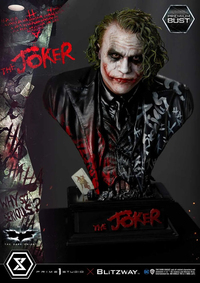 The Joker (Regular Version) The Dark Knight (Film) – Prime1Studio – ActionFigure Brasil
