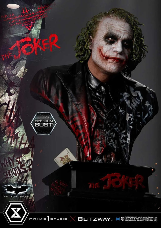 The Joker (Regular Version) The Dark Knight (Film) – Prime1Studio – ActionFigure Brasil