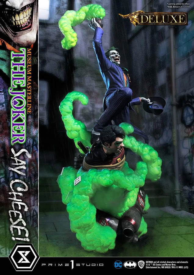 The Joker - Say Cheese! (Deluxe Bonus Version) Batman (Comics) – Prime1Studio – ActionFigure Brasil