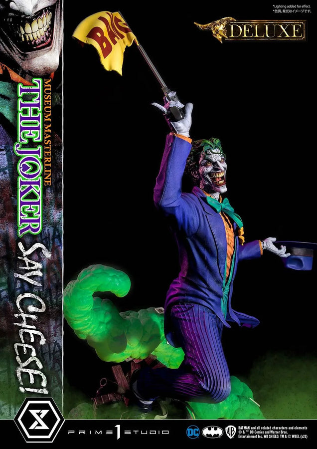 The Joker - Say Cheese! (Deluxe Bonus Version) Batman (Comics) – Prime1Studio – ActionFigure Brasil