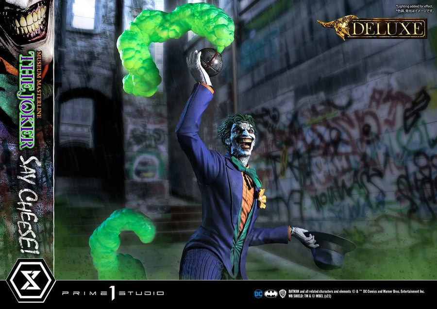 The Joker - Say Cheese! (Deluxe Bonus Version) Batman (Comics) – Prime1Studio – ActionFigure Brasil