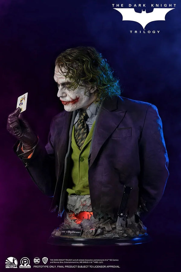 The Joker (The Dark Knight) - LIMITED EDITION: 500 – Infinity Studio X Penguin Toys – ActionFigure Brasil