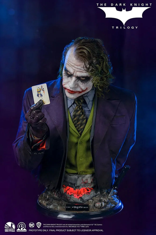 The Joker (The Dark Knight) - LIMITED EDITION: 500 – Infinity Studio X Penguin Toys – ActionFigure Brasil