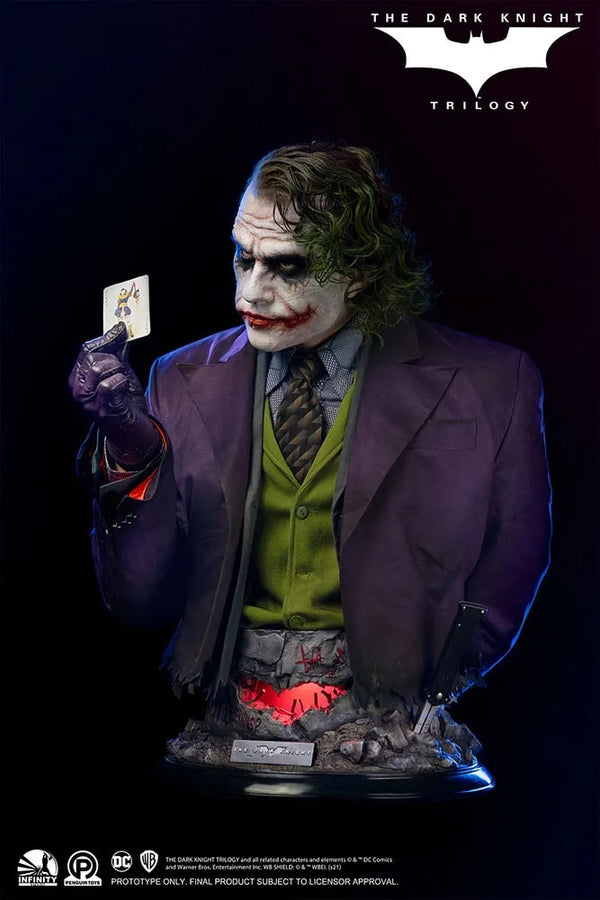 The Joker (The Dark Knight) - LIMITED EDITION: 500 – Infinity Studio X Penguin Toys – ActionFigure Brasil