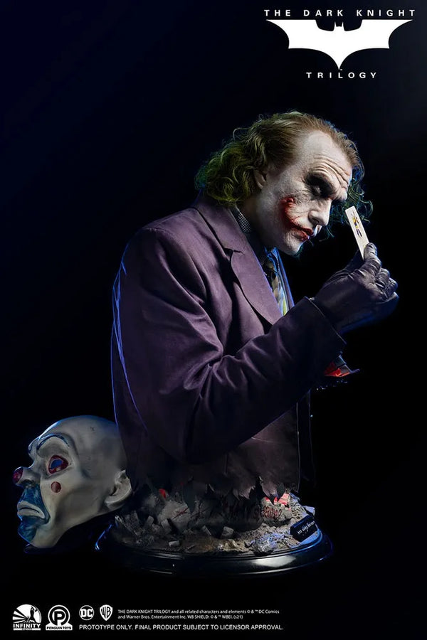 The Joker (The Dark Knight) - LIMITED EDITION: 500 – Infinity Studio X Penguin Toys – ActionFigure Brasil