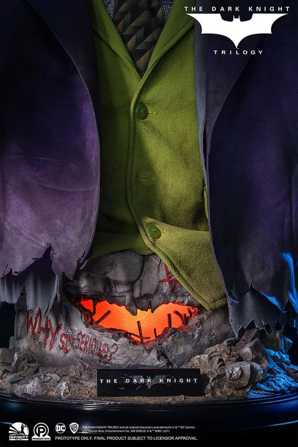 The Joker (The Dark Knight) - LIMITED EDITION: 500 – Infinity Studio X Penguin Toys – ActionFigure Brasil