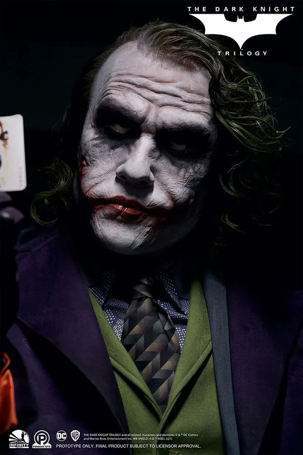 The Joker (The Dark Knight) - LIMITED EDITION: 500 – Infinity Studio X Penguin Toys – ActionFigure Brasil