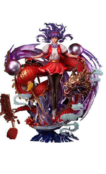 The King of Fighters '97 - Asamiya Athena - 1/4 (LiNEAR Studio, Unique Art Studio)ㅤ – Unique Art Studio – ActionFigureBrasil