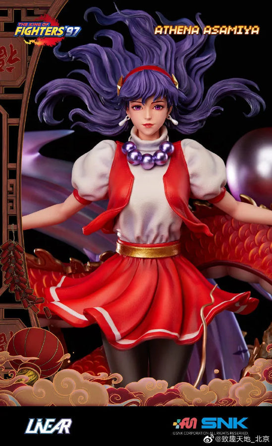 The King of Fighters '97 - Asamiya Athena - 1/4 (LiNEAR Studio, Unique Art Studio)ㅤ – Unique Art Studio – ActionFigureBrasil
