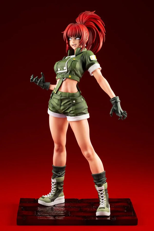 The King of Fighters '97 - Leona Heidern - Bishoujo Statue - 1/7 - Yami no Naka Orochi no Chi ni Mezameru, Limited Edition (Kotobukiya) [Shop Exclusive]ㅤ – Kotobukiya – ActionFigureBrasil