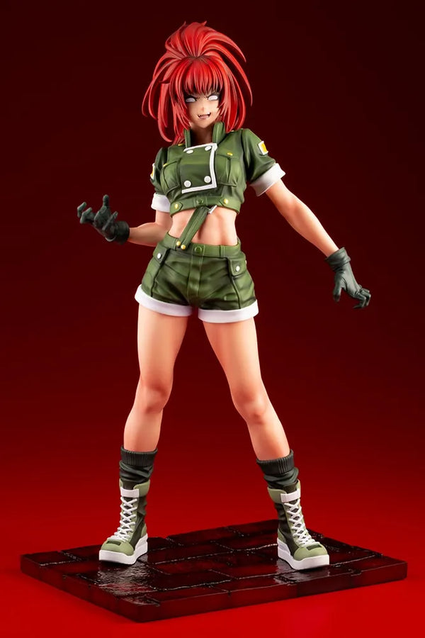 The King of Fighters '97 - Leona Heidern - Bishoujo Statue - 1/7 - Yami no Naka Orochi no Chi ni Mezameru, Limited Edition (Kotobukiya) [Shop Exclusive]ㅤ – Kotobukiya – ActionFigureBrasil