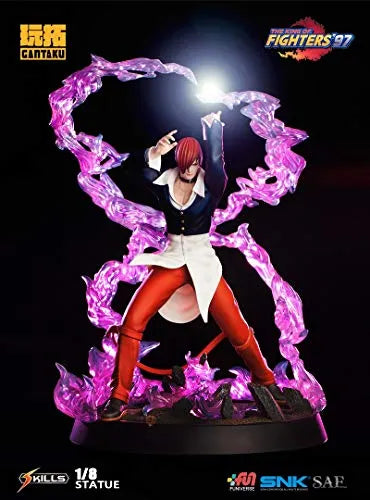The King of Fighters '97 - Yagami Iori - 1/8 (Gantaku)ㅤ – Gantaku – ActionFigureBrasil — close