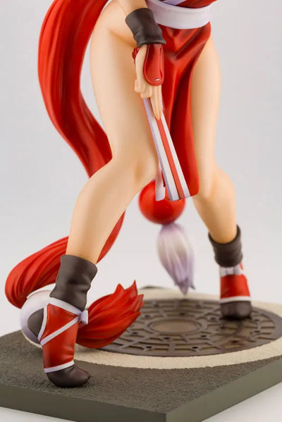 The King of Fighters '98 -Dream Match Never Ends- - Shiranui Mai - Bishoujo Statue - 1/7 (Kotobukiya)ㅤ – Kotobukiya – ActionFigureBrasil — iluminação de estúdio