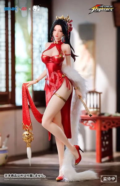 The King of Fighters - Shiranui Mai - 1/6 - Kurenai mo mai Ver. (BearPanda)ㅤ – BearPanda – ActionFigureBrasil — ângulo diferente