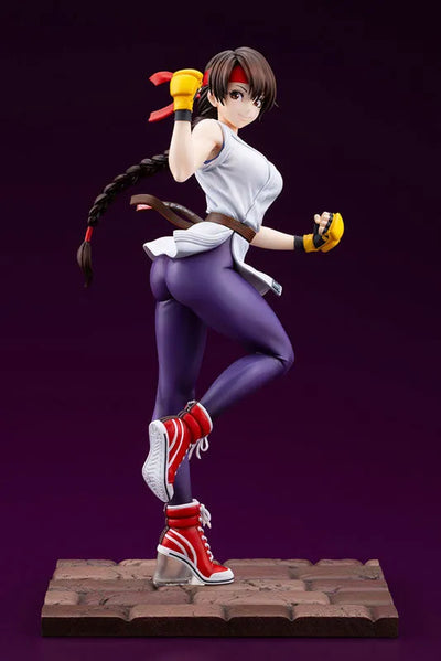 The King of Fighters XV - Yuri Sakazaki - Bishoujo Statue - 1/7 (Kotobukiya)ㅤ – Kotobukiya – ActionFigureBrasil — com base expositora