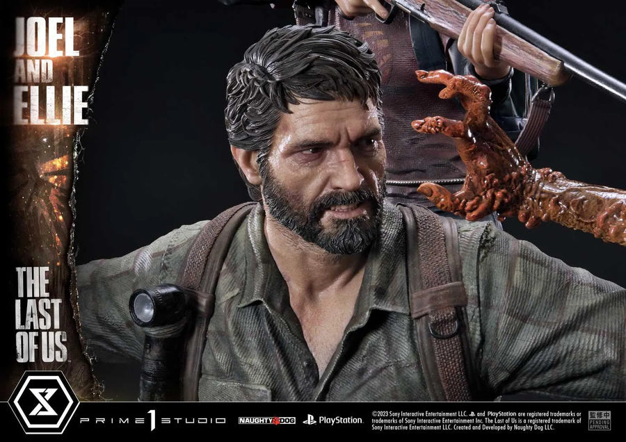 The Last of Us - Clicker - Ellie - Joel - Ultimate Premium Masterline UPMTLOU-03 - 1/4 (Prime 1 Studio)ㅤ – Prime 1 Studio – ActionFigureBrasil