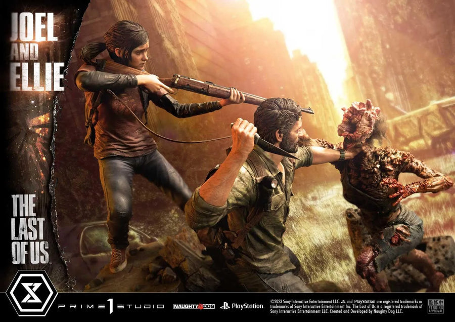 The Last of Us - Clicker - Ellie - Joel - Ultimate Premium Masterline UPMTLOU-03 - 1/4 (Prime 1 Studio)ㅤ – Prime 1 Studio – ActionFigureBrasil