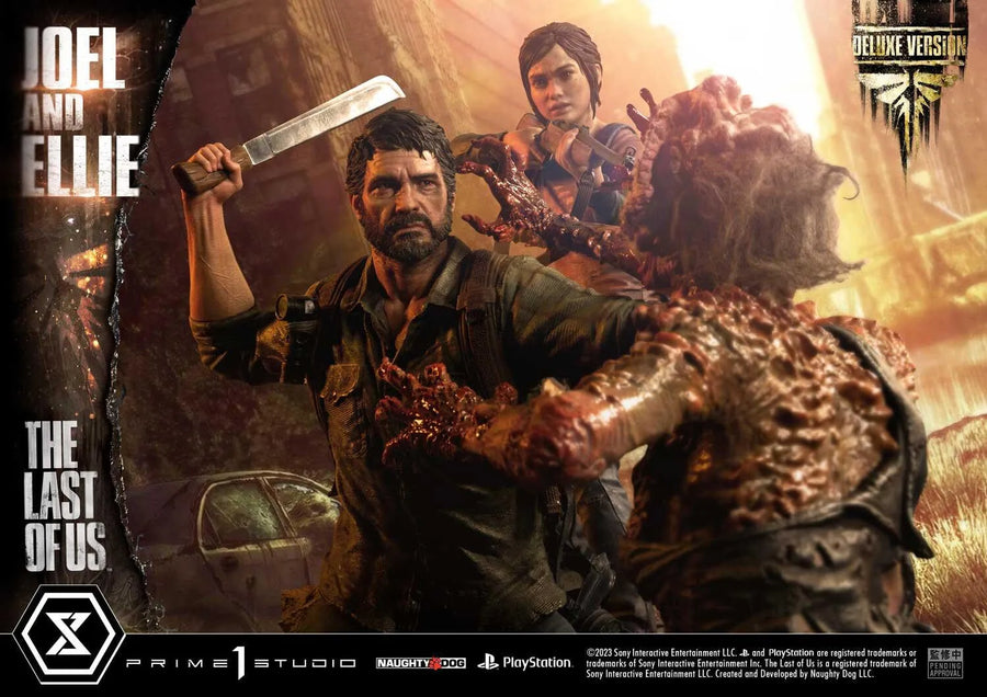 The Last of Us - Clicker - Ellie - Joel - Ultimate Premium Masterline UPMTLOU-03DX - 1/4 - DX Version (Prime 1 Studio)ㅤ – Prime 1 Studio – ActionFigureBrasil