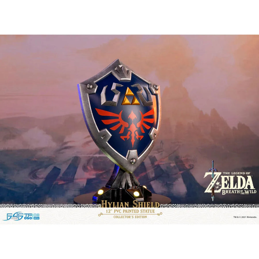 The Legend of Zelda: Breath of the Wild Hylian Shield – First 4 Figures – ActionFigure Brasil