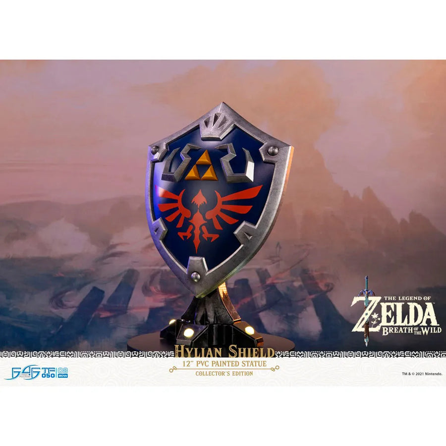 The Legend of Zelda: Breath of the Wild Hylian Shield – First 4 Figures – ActionFigure Brasil