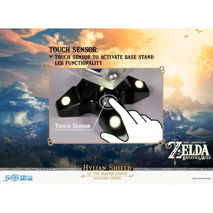 The Legend of Zelda: Breath of the Wild Hylian Shield – First 4 Figures – ActionFigure Brasil