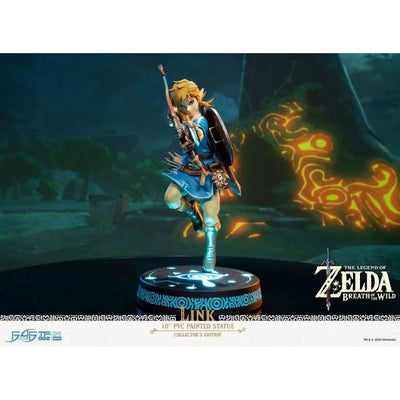 The Legend of Zelda: Breath of the Wild - Link 10 - Collector's Edition (First 4 Figures)ㅤ – First 4 Figures – ActionFigureBrasil — acessórios