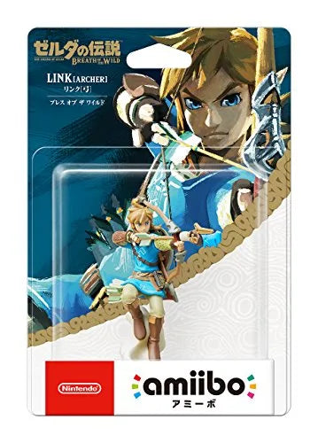 The Legend of Zelda: Breath of the Wild - Link (Archer) - amiiboㅤ – Nintendo – ActionFigureBrasil — ângulo diferente