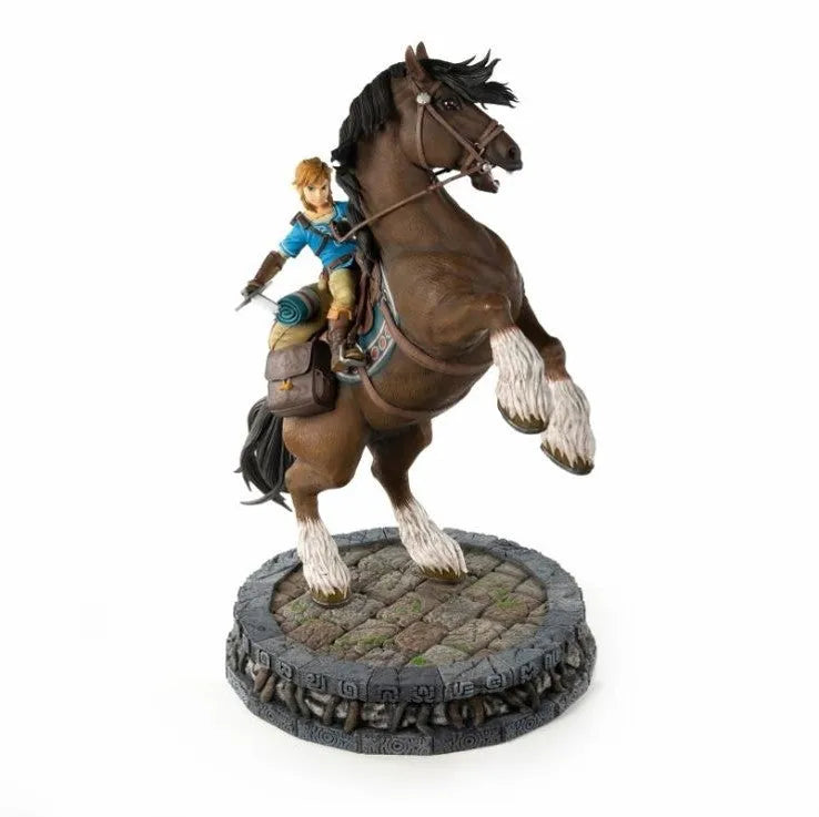 The Legend of Zelda - Breath of the Wild - Link on Horse - Statue (First 4 Figures)ㅤ – First 4 Figures – ActionFigureBrasil