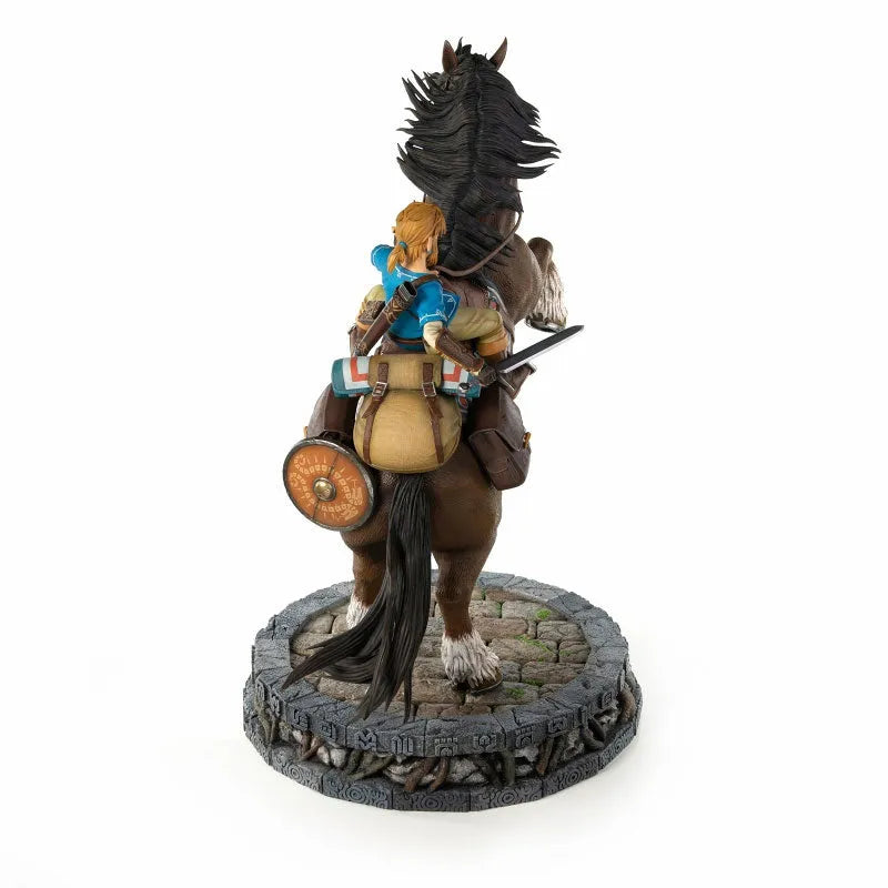 The Legend of Zelda - Breath of the Wild - Link on Horse - Statue (First 4 Figures)ㅤ – First 4 Figures – ActionFigureBrasil