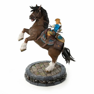 The Legend of Zelda - Breath of the Wild - Link on Horse - Statue (First 4 Figures)ㅤ – First 4 Figures – ActionFigureBrasil — detalhe do produto