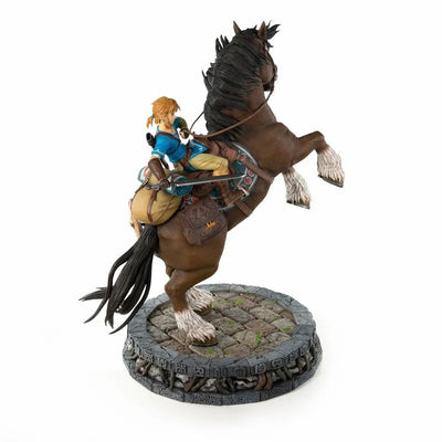 The Legend of Zelda - Breath of the Wild - Link on Horse - Statue (First 4 Figures)ㅤ – First 4 Figures – ActionFigureBrasil — embalagem