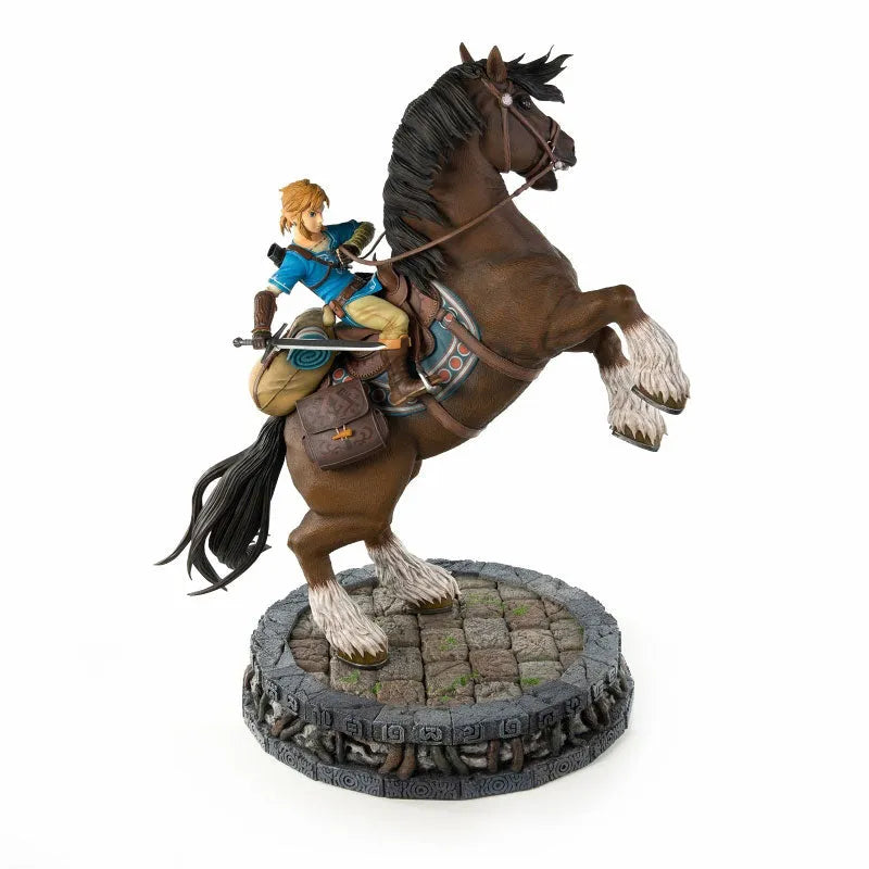 The Legend of Zelda - Breath of the Wild - Link on Horse - Statue (First 4 Figures)ㅤ – First 4 Figures – ActionFigureBrasil
