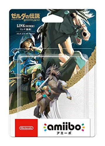 The Legend of Zelda: Breath of the Wild - Link (Rider) - amiiboㅤ – Nintendo – ActionFigureBrasil — ângulo diferente