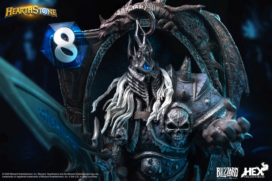 The Lich King 3D Art Frame – HEX Collectibles – ActionFigure Brasil